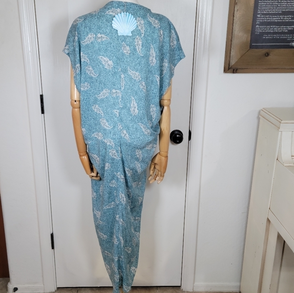 Walker & Wade Santorini Kaftan Sea Mist Size XS - Picture 9 of 13